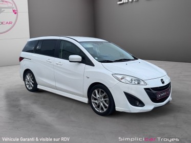 Mazda mazda5 1.6 mz-cd 115 7pl elégance régulateur clim auto 2ieme main garantie 12 mois occasion barberey simplicicar...