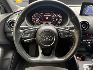 Audi a3 sportback 2.0 tdi 150 s tronic 6 s line / entretien full audi / carplay / virtuel cockpit / siege chauffant...
