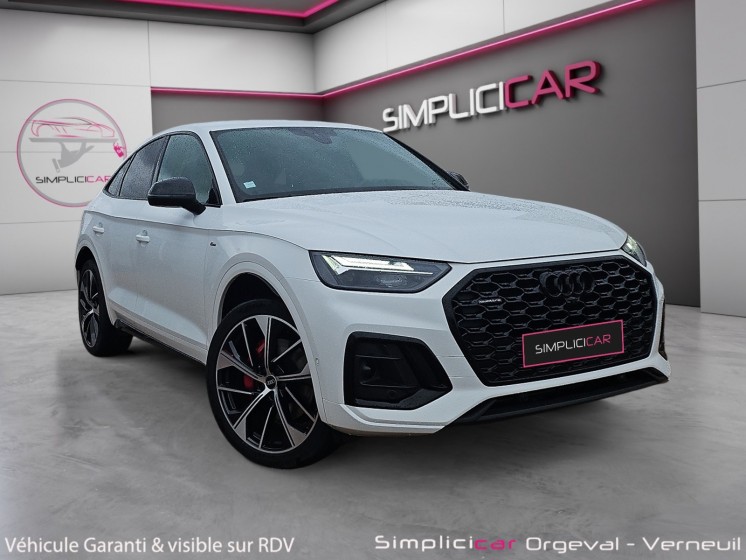 Audi q5 sportback 50tfsie 299ch s-tronic 7 quattro s line / attelage électrique / entretien audi occasion simplicicar...