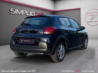 Citroen c3 c3 bluehdi 100 ss bvm5 feel, apple carplay, garantie 12 mois occasion scl 56 - simplicicar vannes simplicicar...
