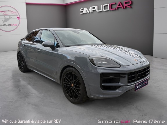 Porsche cayenne coupe e-hybrid 3.0 v6 470 ch tiptronic bva / grey / garantie 12 mois occasion paris 17ème (75)(porte...