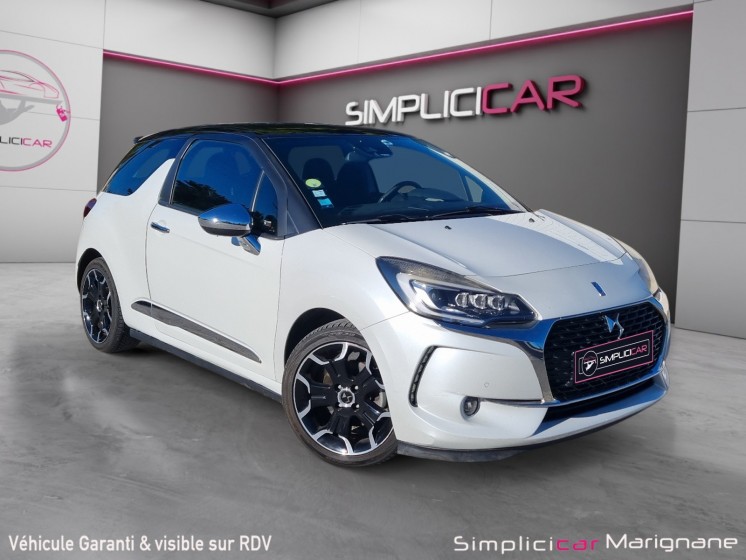 Ds ds 3 thp 165 ss bvm6 sport chic alarme / caméra de recul /radar av  arr / roue de secours / garantie 12 mois occasion...