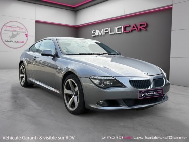 Bmw serie 6 e63 635d 286 ch exclusive a - toit ouvrant - sieges electriques - garantie 12 mois occasion simplicicar les...