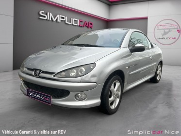 Peugeot 206 cc 1.6i 110 quiksilver edition occasion  simplicicar nice - pfvauto simplicicar simplicibike france