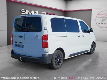 Citroen spacetourer jumpy m bluehdi 150 ss bvm6 8pl occasion simplicicar velay simplicicar simplicibike france