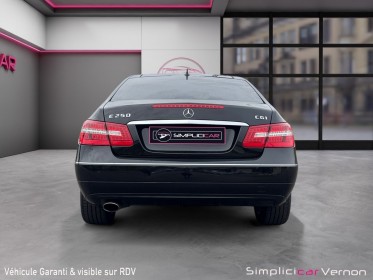 Mercedes classe e coupe 250 cgi blueefficiency executive a  ecran android  full cuir  garantie 12 mois occasion simplicicar...