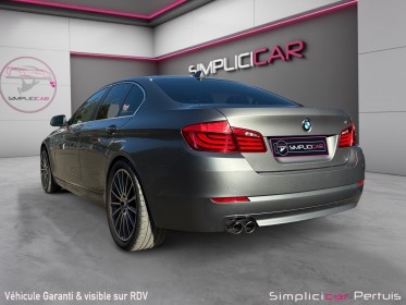 Bmw serie 5 f10 520d 184ch luxe a caméra de recul radar de stationnement avant arriere start and stop garantie 12 mois...