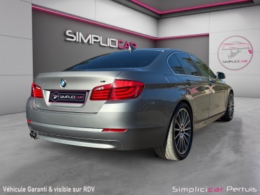 Bmw serie 5 f10 520d 184ch luxe a caméra de recul radar de stationnement avant arriere start and stop garantie 12 mois...