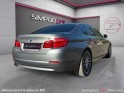 Bmw serie 5 f10 520d 184ch luxe a caméra de recul radar de stationnement avant arriere start and stop garantie 12 mois...