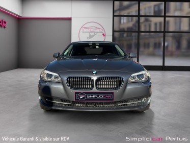 Bmw serie 5 f10 520d 184ch luxe a caméra de recul radar de stationnement avant arriere start and stop garantie 12 mois...