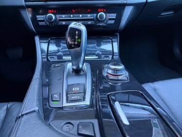 Bmw serie 5 f10 520d 184ch luxe a caméra de recul radar de stationnement avant arriere start and stop garantie 12 mois...