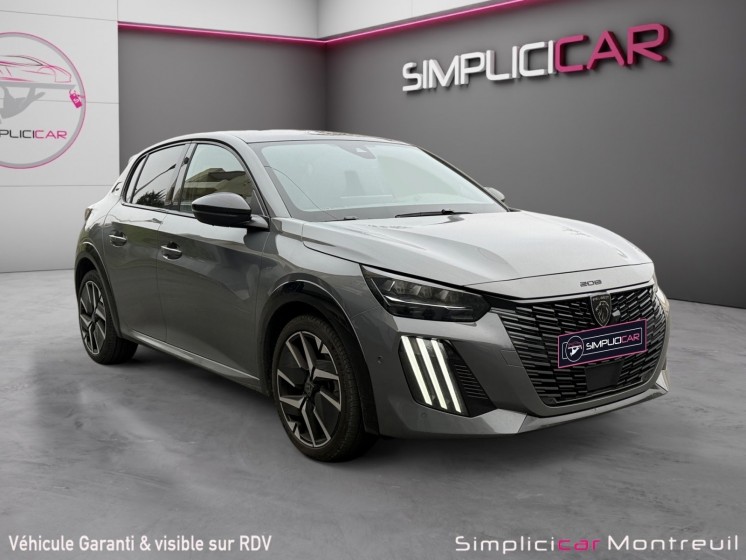 Peugeot  208 1.2 hybrid 136cv gt occasion montreuil (porte de vincennes)(75) simplicicar simplicibike france