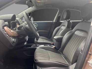 Fiat 500x my17 1.4 multiair 140 ch lounge - faible kms - caméra de recul - garantie 12 mois occasion simplicicar lyon nord...