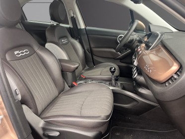 Fiat 500x my17 1.4 multiair 140 ch lounge - faible kms - caméra de recul - garantie 12 mois occasion simplicicar lyon nord...