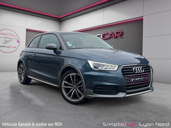 Audi a1 a1 1.0 tfsi 95 ultra active - bleu utopia - faible kms - garantie 12 mois occasion simplicicar lyon nord simplicicar...