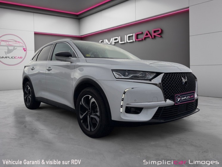 Ds ds7 crossback bluehdi 180 eat8 so chic toit panoramique garantie 12 mois occasion simplicicar limoges  simplicicar...