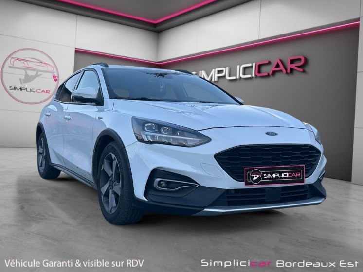 Ford focus active 1.5 ecoblue 120 ss bva8 active attelage camera de recul garantie 12mois occasion simplicicar bordeaux ...