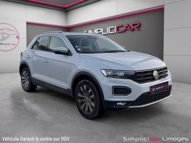 Volkswagen t-roc 1.5 tsi 150 evo start/stop bvm6 carat exclusive occasion simplicicar limoges  simplicicar simplicibike france