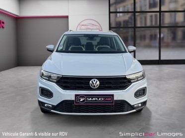 Volkswagen t-roc 1.5 tsi 150 evo start/stop bvm6 carat exclusive occasion simplicicar limoges  simplicicar simplicibike france