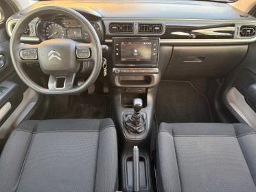 Citroen c3 c3 bluehdi 100 ss bvm6 feel, radar de recul, climatisation, garantie 12 mois occasion simplicicar lunel...