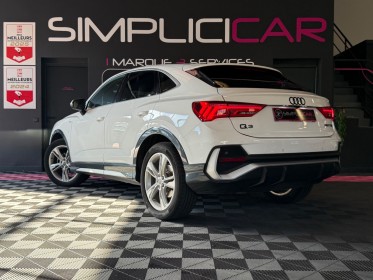 Audi q3 sportback s line 35 tfsi 150 ch s tronic 7 garantie 12 mois occasion  simplicicar aix les bains simplicicar...