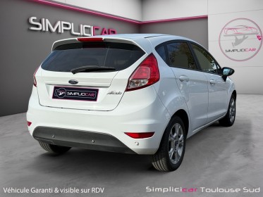 Ford fiesta 1.25 82 edition climatisation radars de recul garantie 12 mois occasion simplicicar toulouse sud simplicicar...