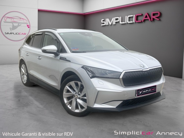 Skoda enyaq iv 60 founders edition  pompe a chaleur  garantie constructeur batterie 2029 occasion simplicicar annecy...