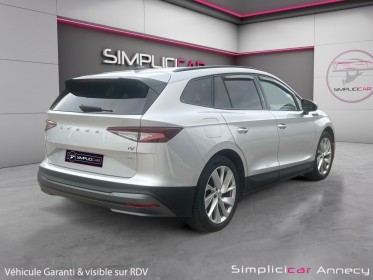 Skoda enyaq iv 60 founders edition  pompe a chaleur  garantie constructeur batterie 2029 occasion simplicicar annecy...