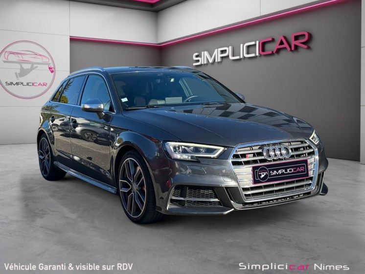 Audi s3 sportback 50 tfsi 300 s tronic 7 quattro - bang  olufsen - carplay - garantie 12 mois occasion simplicicar nimes - rb...