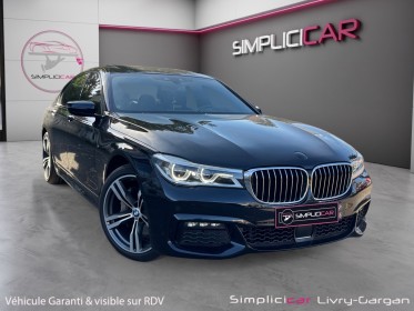 Bmw serie 7 g11/g12 730ld xdrive 265 ch m sport a occasion simplicicar livry gargan simplicicar simplicibike france