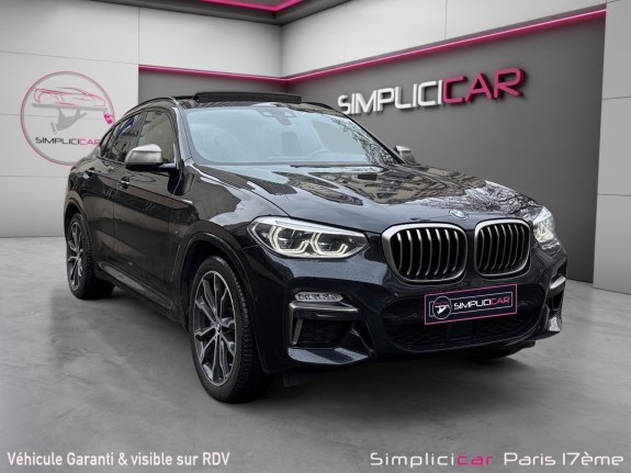 Bmw x4 g02 m40d 326ch bva8 / toit-ouvrant / car-play / garantie 12 mois occasion paris 17ème (75)(porte maillot) simplicicar...