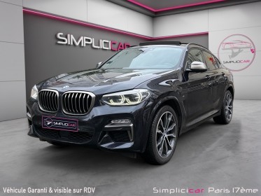 Bmw x4 g02 m40d 326ch bva8 / toit-ouvrant / car-play / garantie 12 mois occasion paris 17ème (75)(porte maillot) simplicicar...