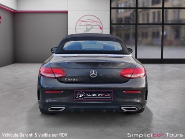Mercedes classe c cabriolet 220 d 9g-tronic 4matic amg line origine france occasion simplicicar tours  simplicicar...