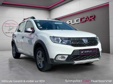 Dacia sandero tce 90 stepway carplay clim radar ar garantie 12 mois occasion simplicicar narbonne simplicicar simplicibike...