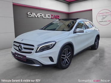 Mercedes classe gla 250 sensation 7-g dct toit ouvrant / suivi mercedes occasion  simplicicar nice - pfvauto simplicicar...