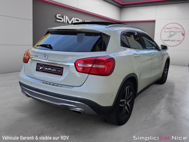 Mercedes classe gla 250 sensation 7-g dct toit ouvrant / suivi mercedes occasion  simplicicar nice - pfvauto simplicicar...