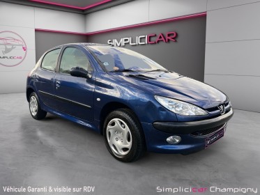 Peugeot 206 1.4i xt boite automatique-5portes-climatisation-79500kms - occasion champigny-sur-marne (94) simplicicar...