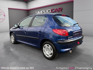 Peugeot 206 1.4i xt boite automatique-5portes-climatisation-79500kms - occasion champigny-sur-marne (94) simplicicar...