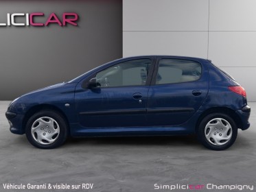 Peugeot 206 1.4i xt boite automatique-5portes-climatisation-79500kms - occasion champigny-sur-marne (94) simplicicar...