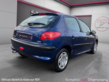 Peugeot 206 1.4i xt boite automatique-5portes-climatisation-79500kms - occasion champigny-sur-marne (94) simplicicar...