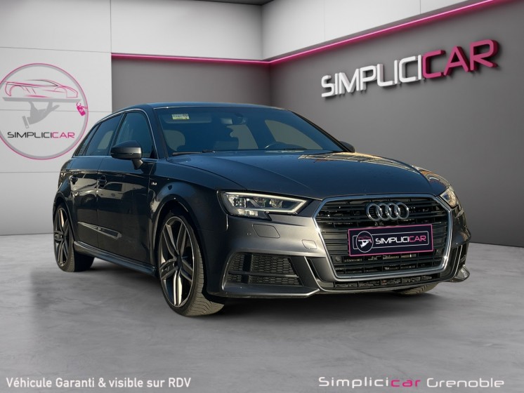 Audi a3 sportback 2.0 tdi 150 s line occasion simplicicar grenoble simplicicar simplicibike france