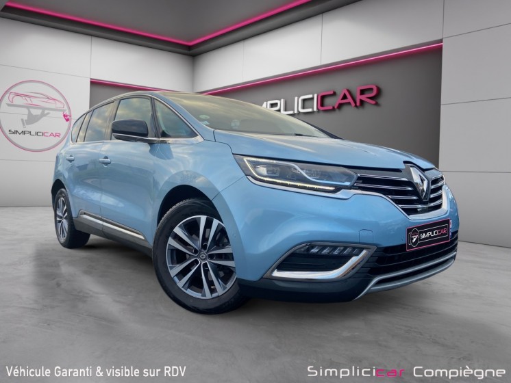 Renault espace v dci 130 energy life - faible km - moteur à chaine - suivi à jour occasion simplicicar compiegne...