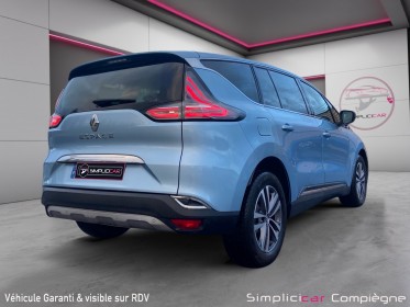 Renault espace v dci 130 energy life - faible km - moteur à chaine - suivi à jour occasion simplicicar compiegne...
