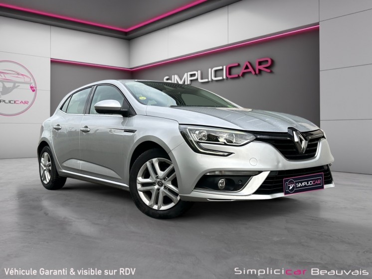 Renault megane iv berline business lue dci 115 edc business occasion parc voitures beauvais simplicicar simplicibike france
