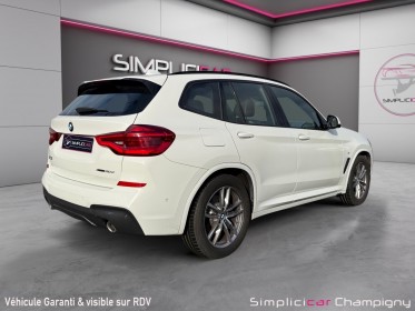 Bmw x3 g01 xdrive20d 190ch - m sport - apple carplay - led - camera - cuir occasion champigny-sur-marne (94) simplicicar...