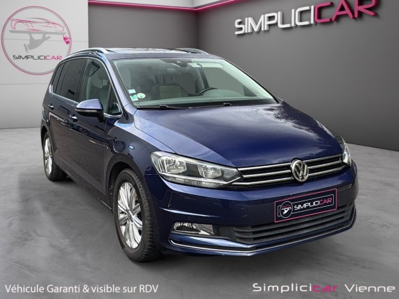 Volkswagen touran 2.0 tdi 150 dsg6 5pl carat distrib neuve garantie 12 mois occasion simplicicar vienne simplicicar...
