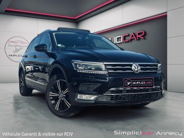 Volkswagen tiguan 2.0 tdi 150 dsg7 4motion carat/garantie 12 mois/toit ouvrant occasion simplicicar annecy simplicicar...