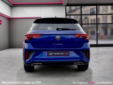 Volkswagen t-roc 1.5 tsi evo 150 start/stop dsg7 r-line apple car play garantie 12 mois occasion simplicicar limoges ...