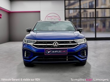Volkswagen t-roc 1.5 tsi evo 150 start/stop dsg7 r-line apple car play garantie 12 mois occasion simplicicar limoges ...
