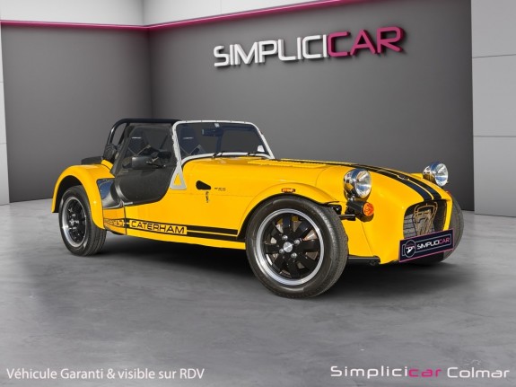 Caterham super seven 170 s jaune firecracker chauffage intérieur garantie 12 mois occasion simplicicar colmar simplicicar...